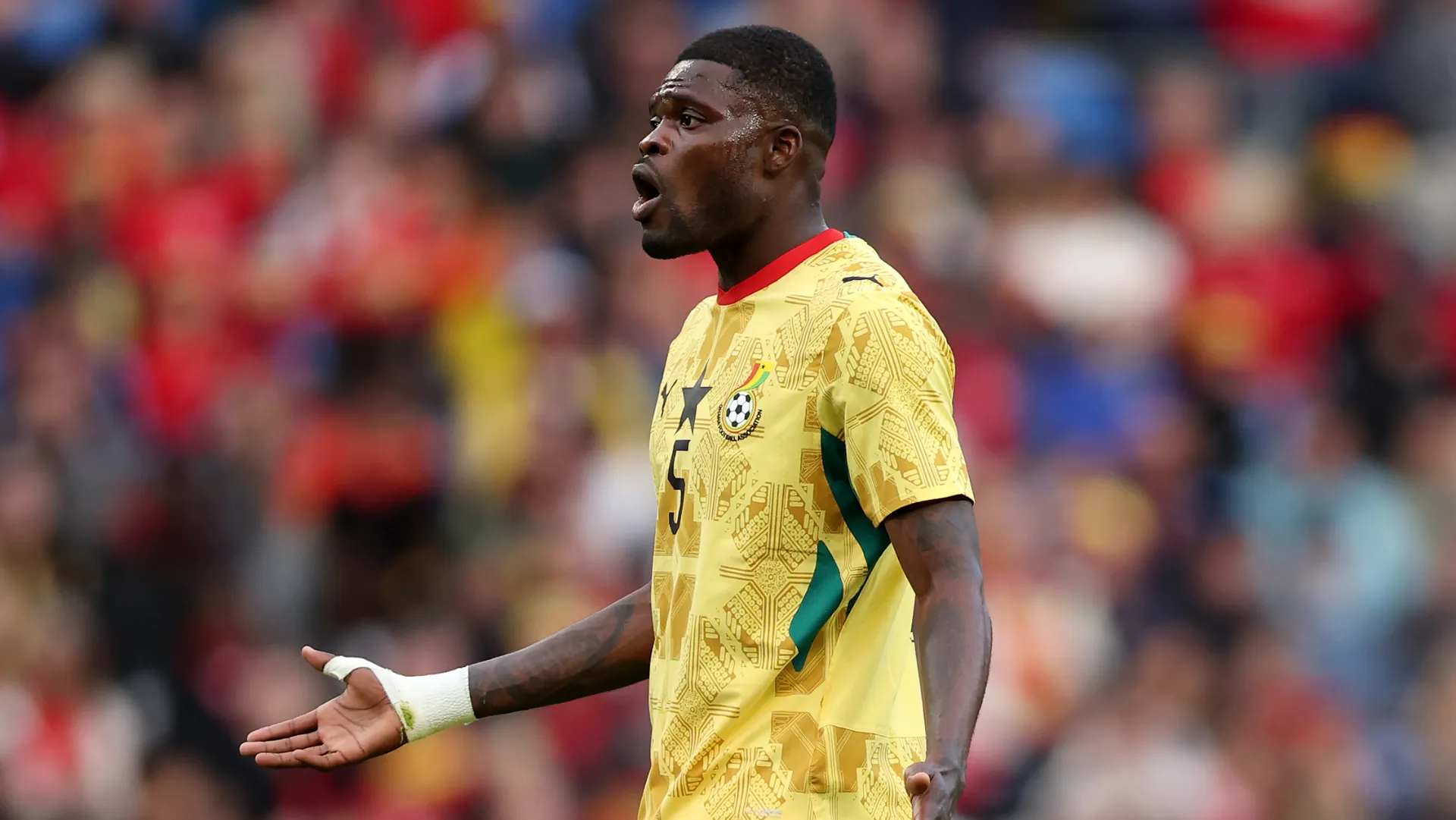 Thomas Partey queda fuera del debut del Mundial 2026. (GETTY IMAGES)