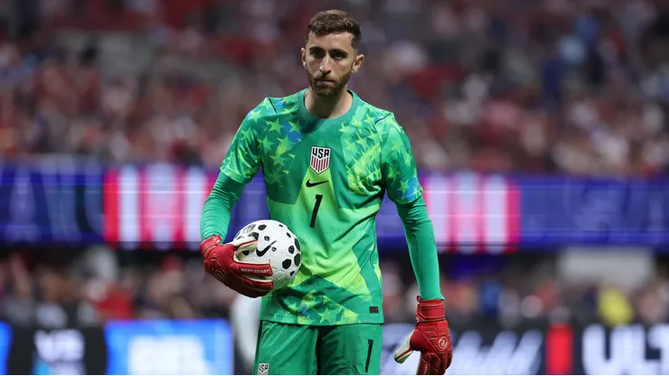 Matt Turner no será el portero ante Paraguay.