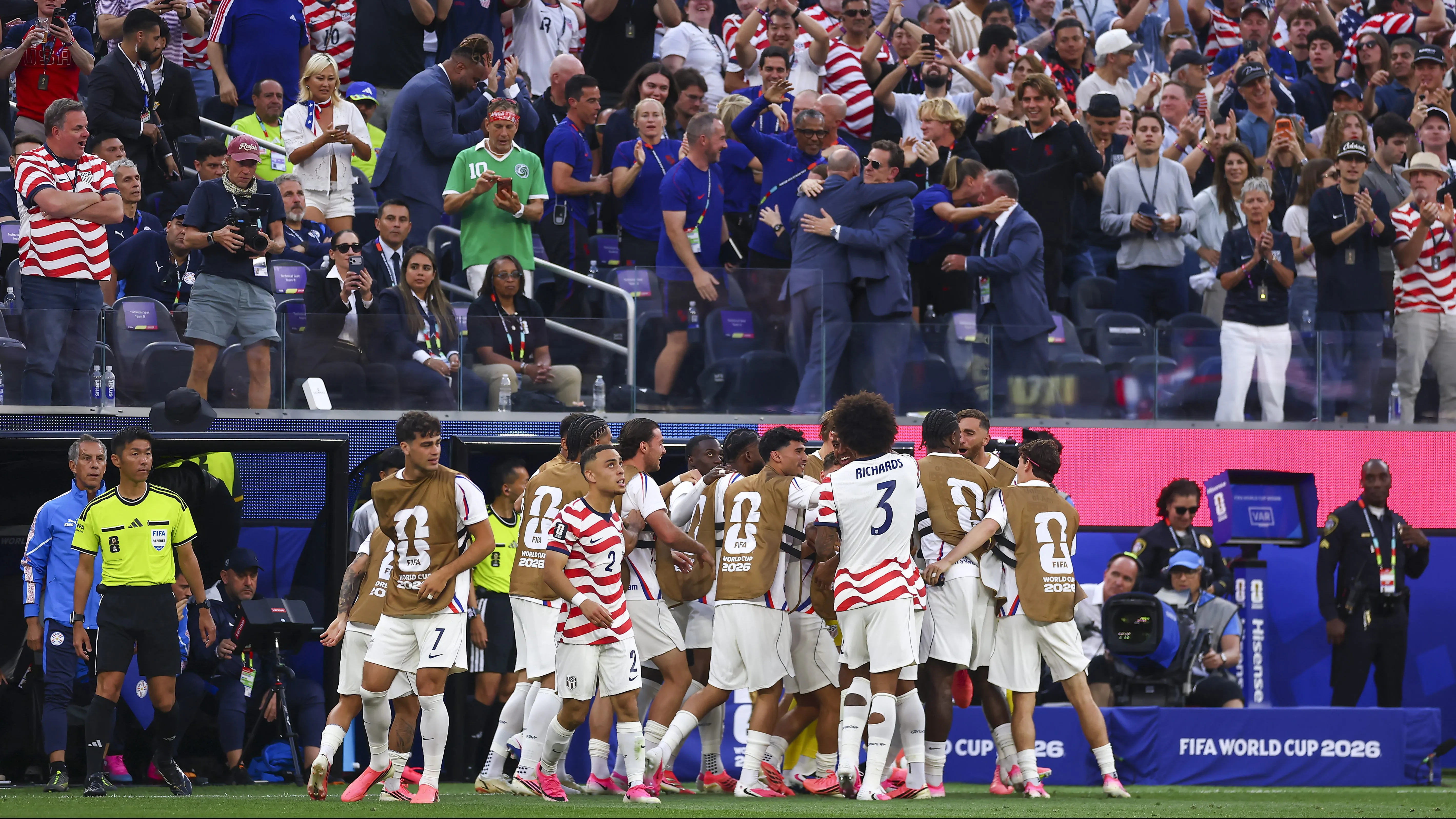 Estados Unidos dio el golpe en el estreno [Foto: Gett]