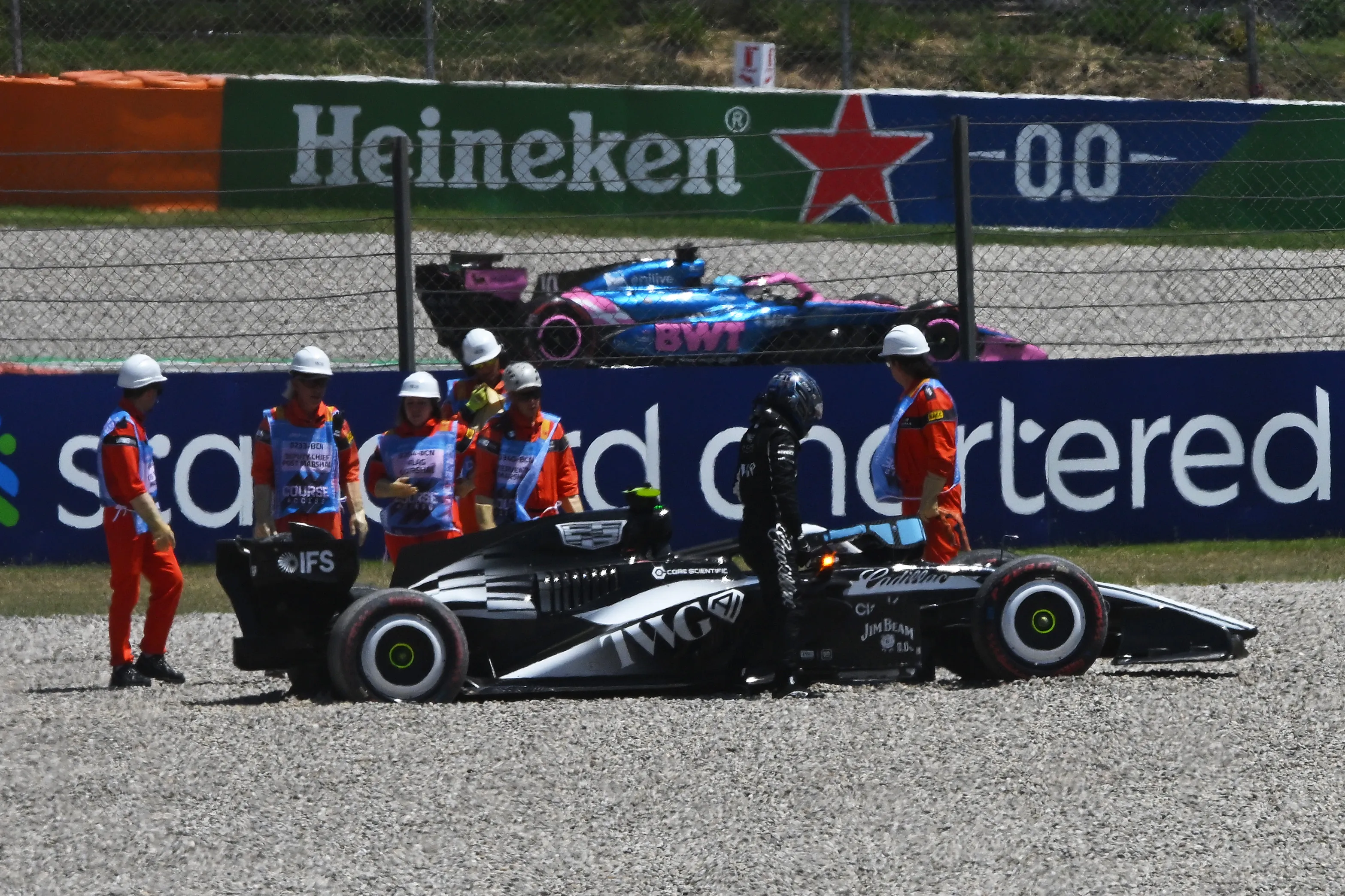 Valtteri Bottas no pudo completar la Práctica Libre 3 (Getty Images)