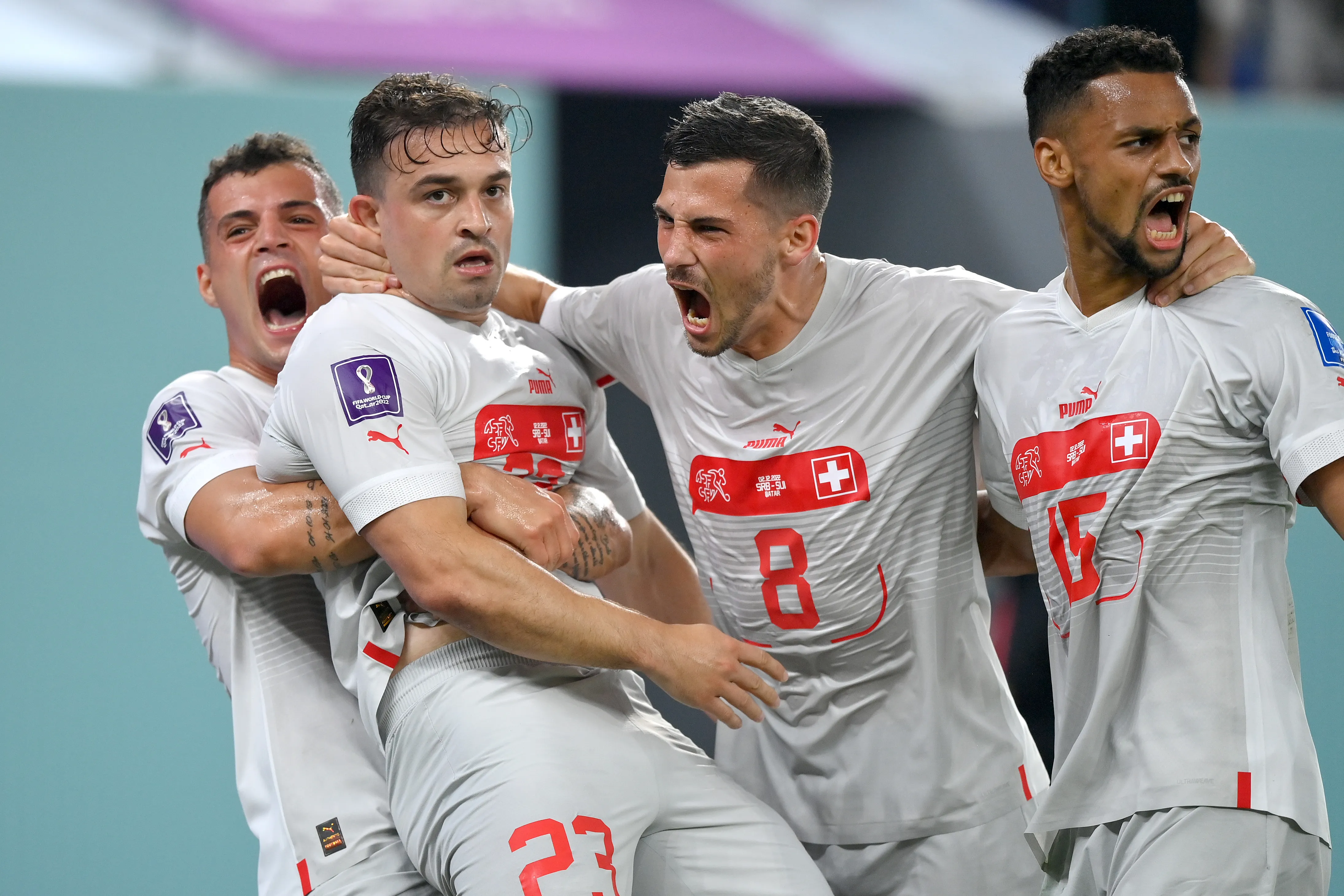 Suiza llegó hasta octavos de final en el Mundial de Qatar 2022 (Getty Images)