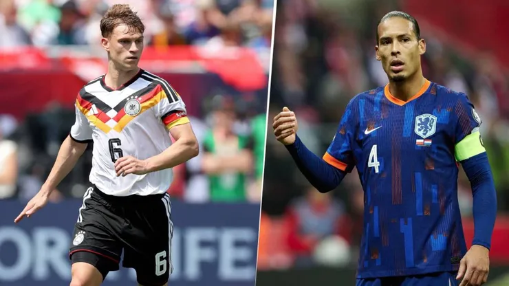 Alemania y Países Bajos juegan este domingo 14 de junio