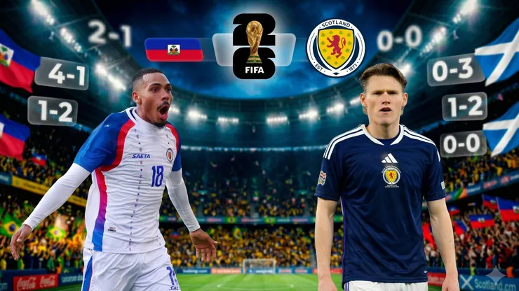 Haití y Escocia se enfrentan en el Mundial 2026