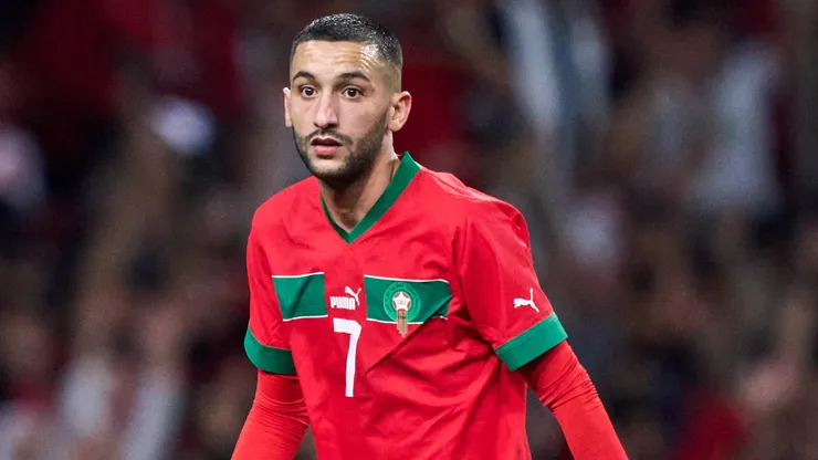 Hakim Ziyech no juega con Marruecos ante Brasil