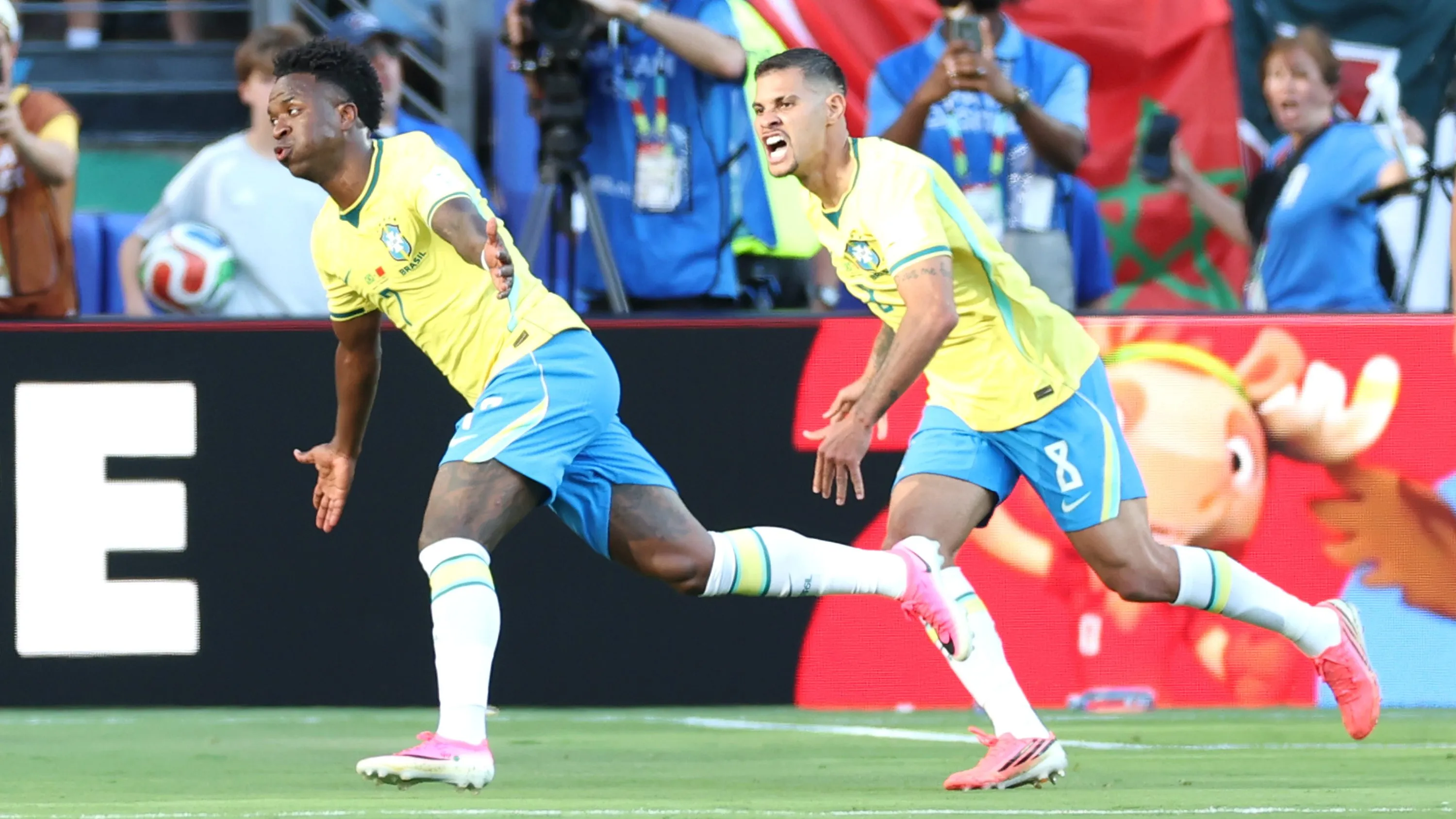 Vinicius Jr evitó la derrota de Brasil [Foto: Getty]