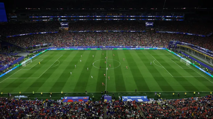 El Boston Stadium, a tope para Haití-Escocia.