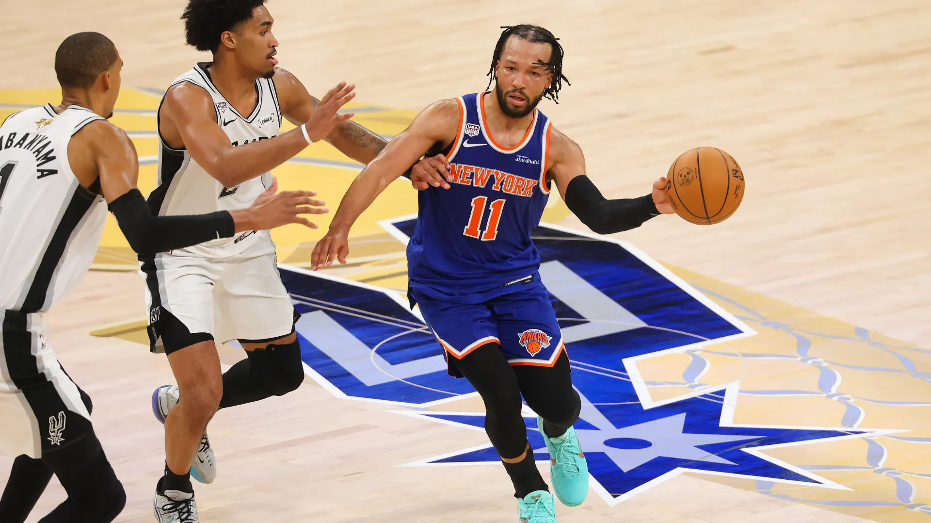 Jalen Brunson lideró a New York Knicks a un nuevo anillo de la NBA. (GETTY IMAGES)