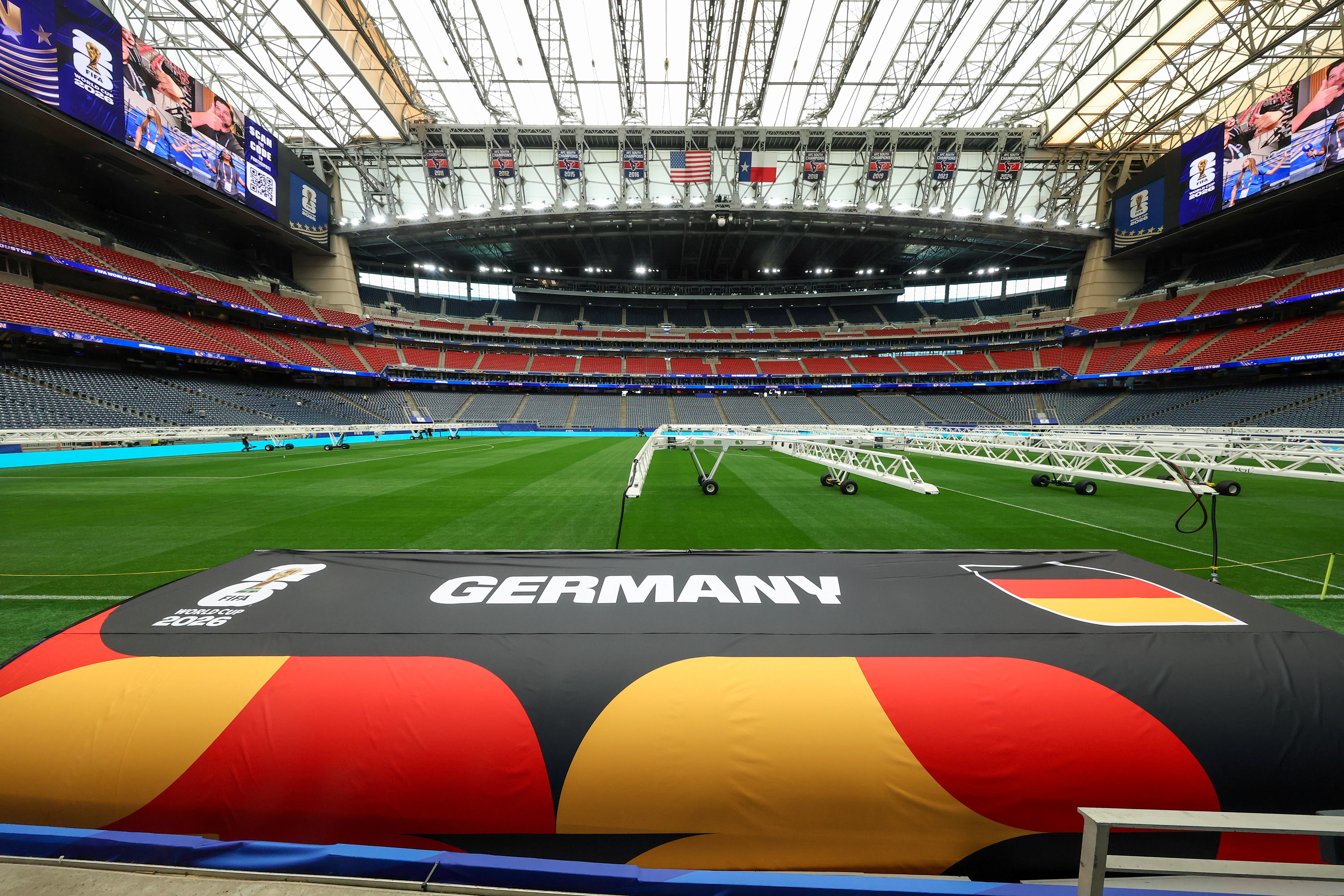 El NRG Stadium ya espera por Alemania (Getty Images)