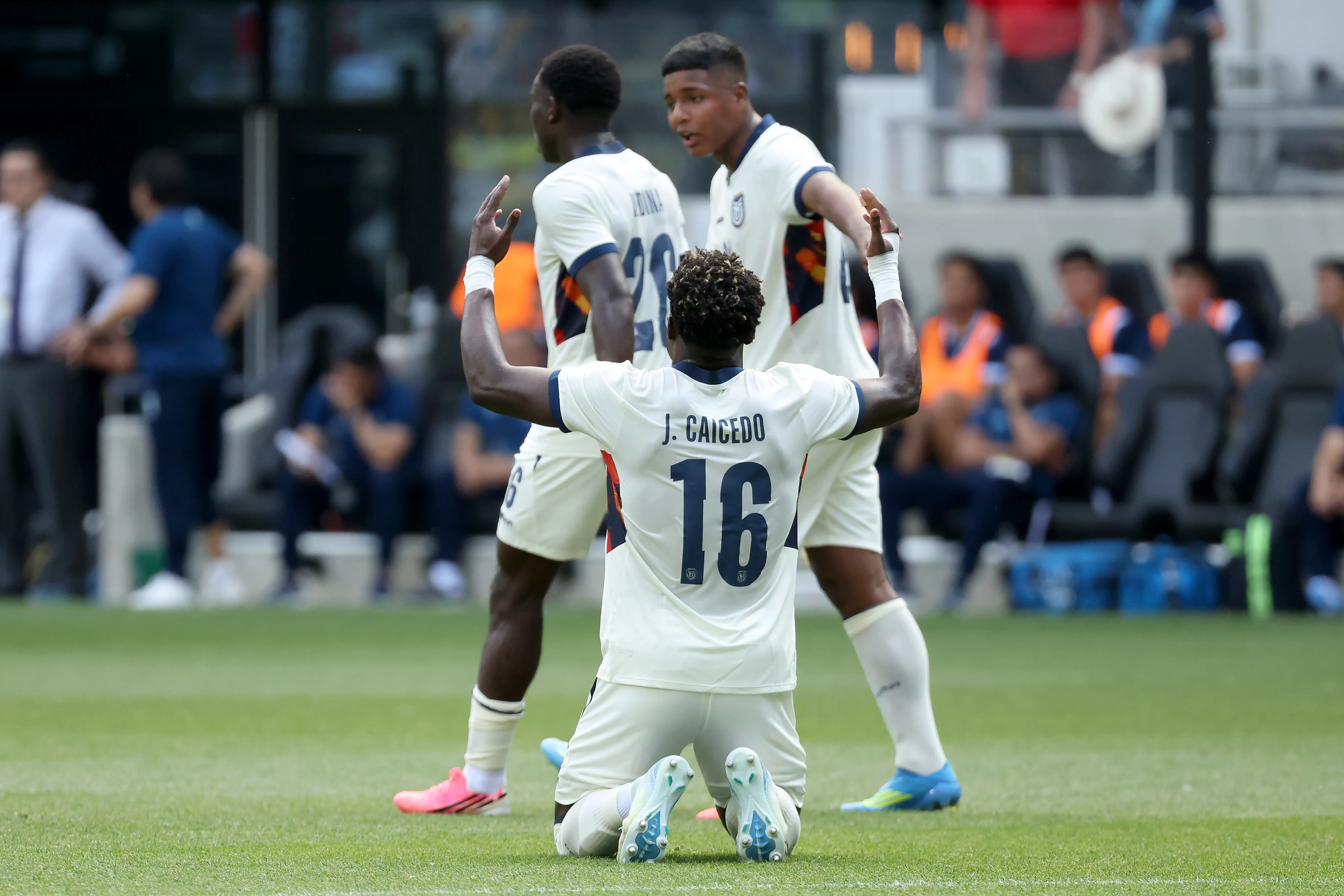 Ecuador goleó a Guatemala en su último partido de preparación (Getty Images)