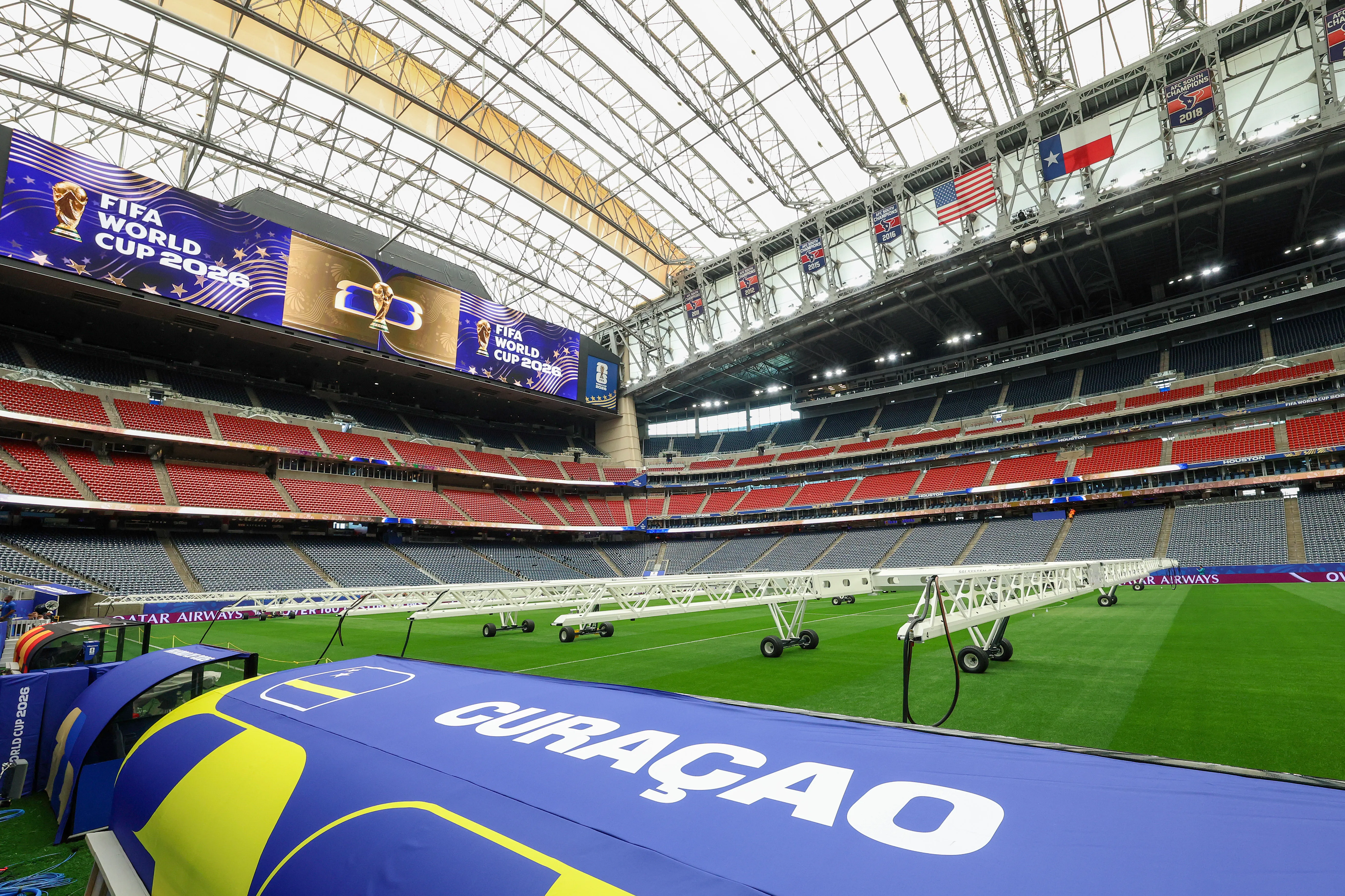 NRG Stadium de Houston espera por Alemania y Curazao (Getty Images)