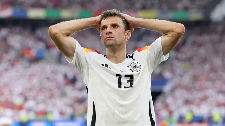 Thomas Müller ya no juega más en Alemania.