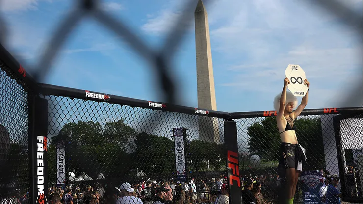 La velada de UFC se llevará a cabo en la Casa Blanca.