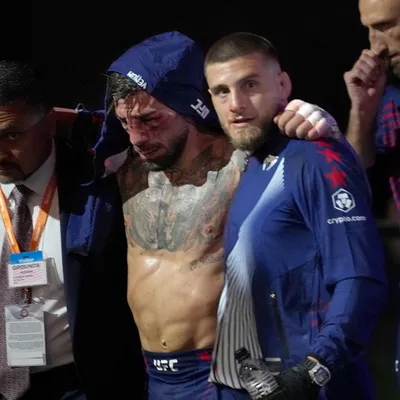 Justin Gaethje le ganó a Ilia Topuria por KO en la Casa Blanca y es campeón del mundo