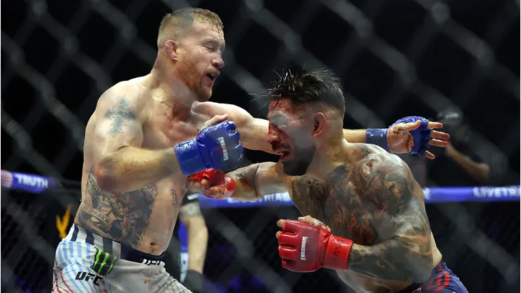 Ilia Topuria terminó perdiendo por KO técnico ante Justin Gaethje.