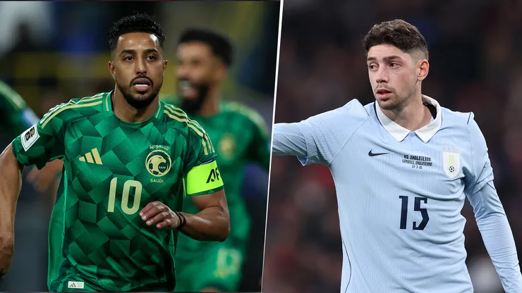Arabia Saudita y Uruguay se enfrentan por el Mundial 2026
