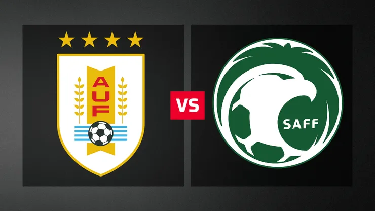 Uruguay vs. Arabia Saudita por el Mundial 2026.