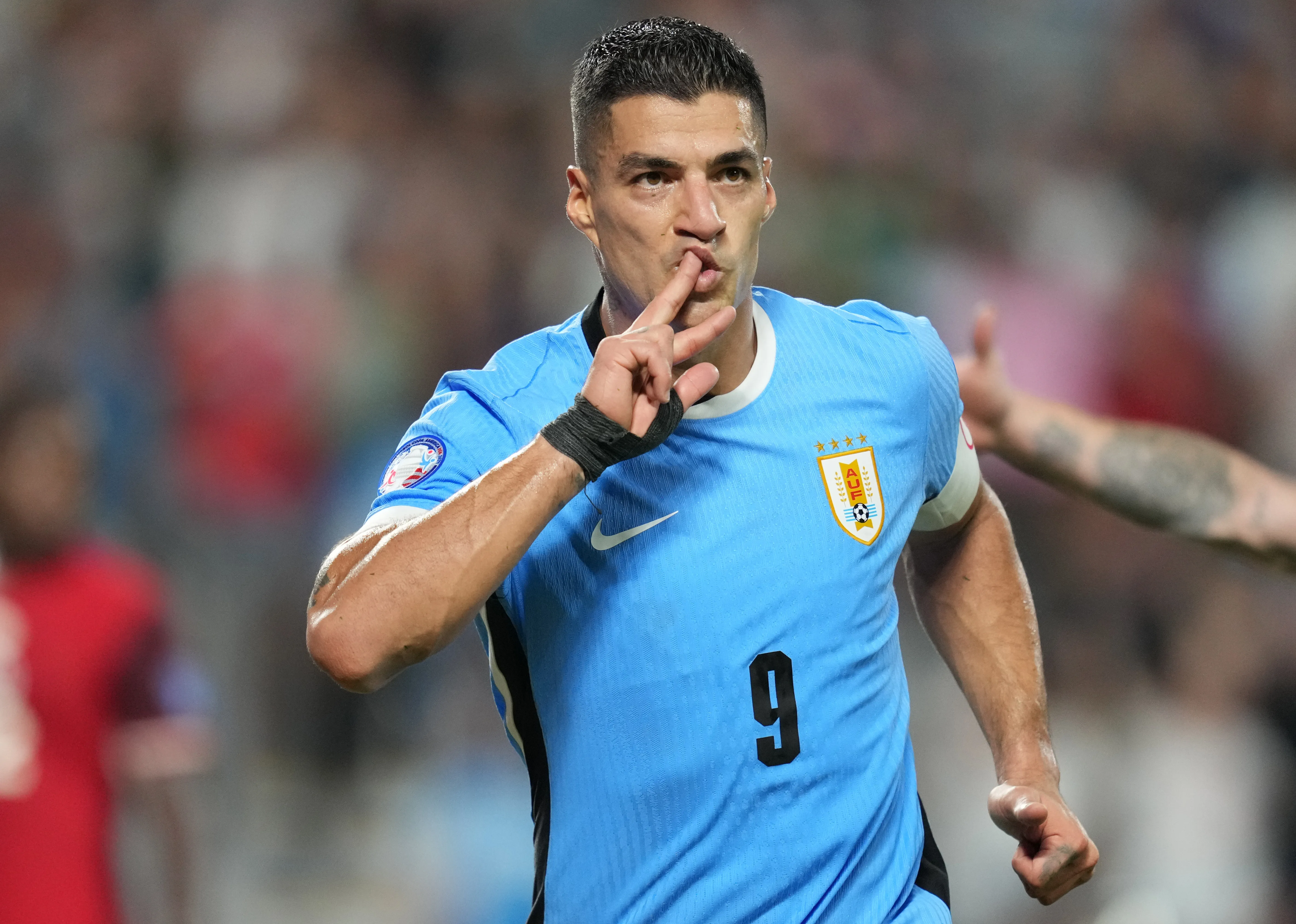 Suárez en su etapa en Uruguay (Getty Images)