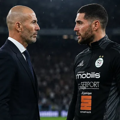 Qué parentezco tienen Luca Zidane, portero de Argelia, y Zinedine Zidane, leyenda de Francia