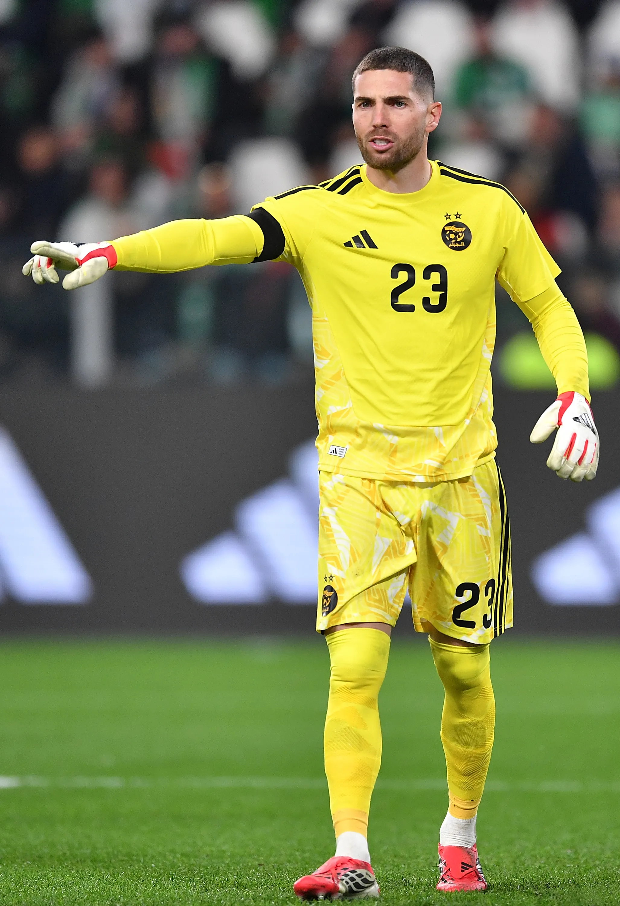 Luca Zidane, arquero de Argelia (Getty Images)