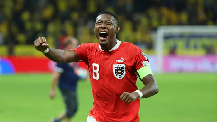 David Alaba, uno de los históricos de Austria.