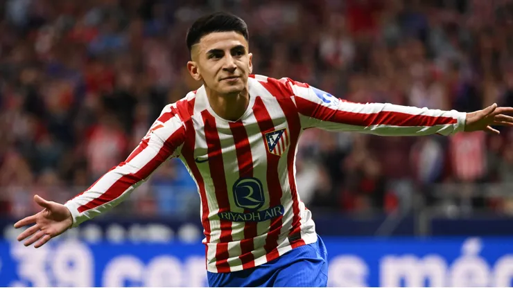 Thiago Almada, jugador del Atleti y de Argentina.