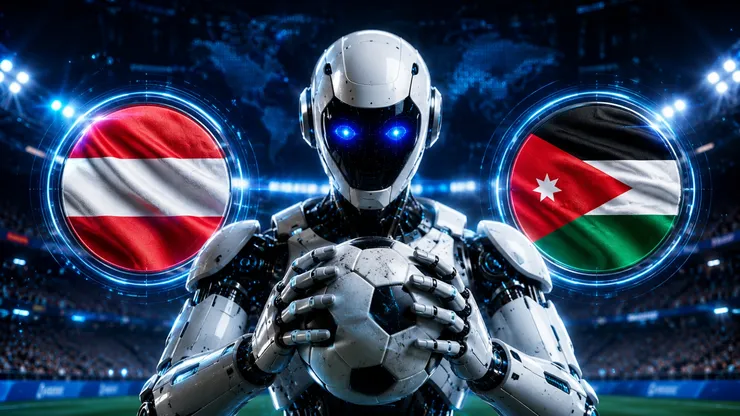 La IA eligió al ganador entre Austria y Jordania.