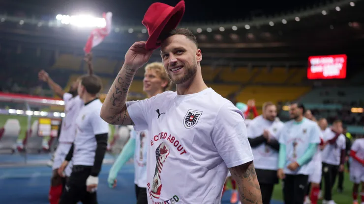 Arnautovic, el gran ausente del once de Austria.