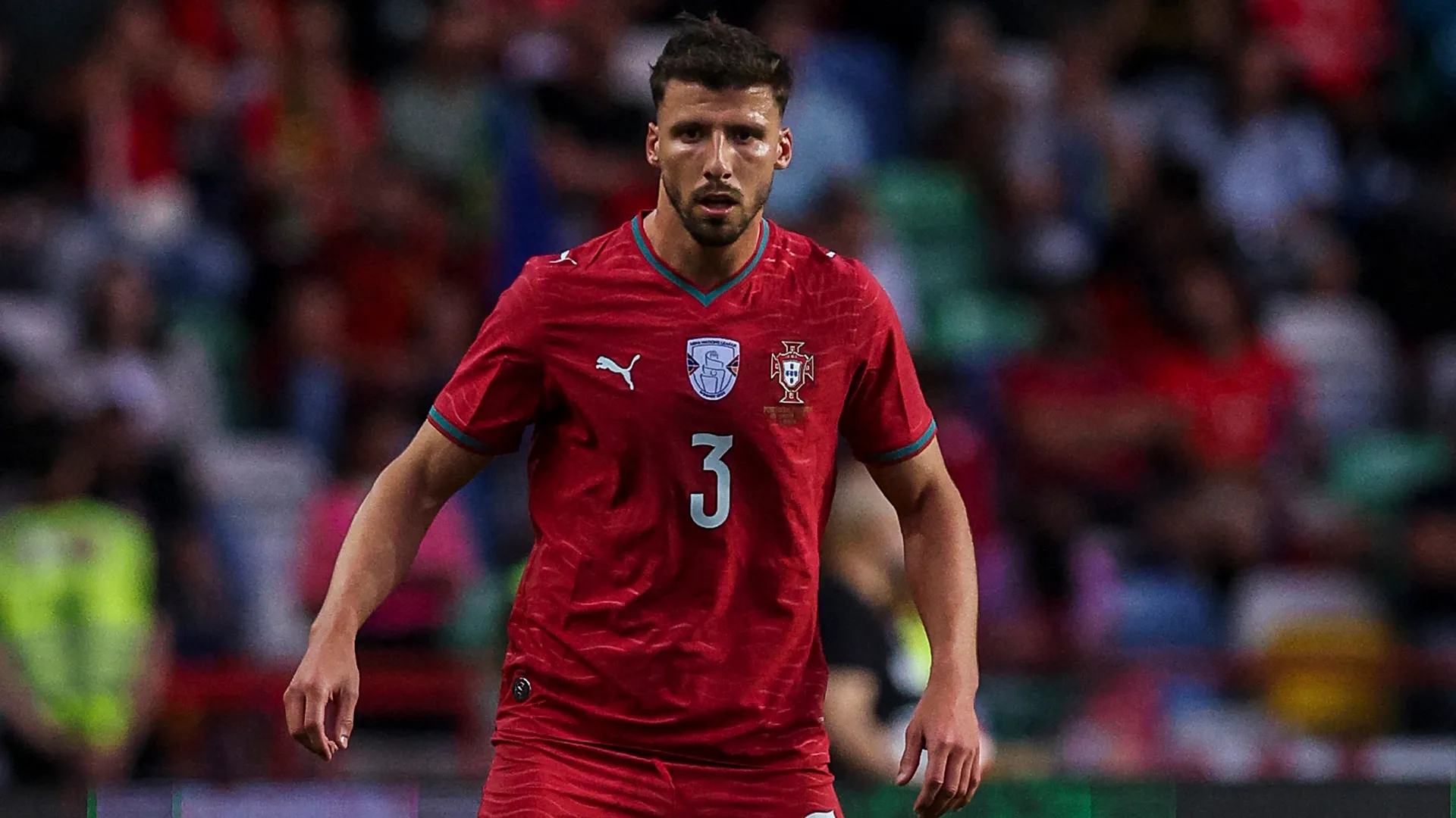 Rúben Dias podría regresar al once de Portugal ante Uzbekistán (Getty Images)