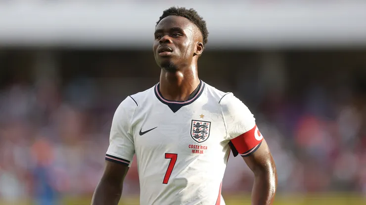 Bukayo Saka no fue considerado para el primer partido de Inglaterra en el Mundial