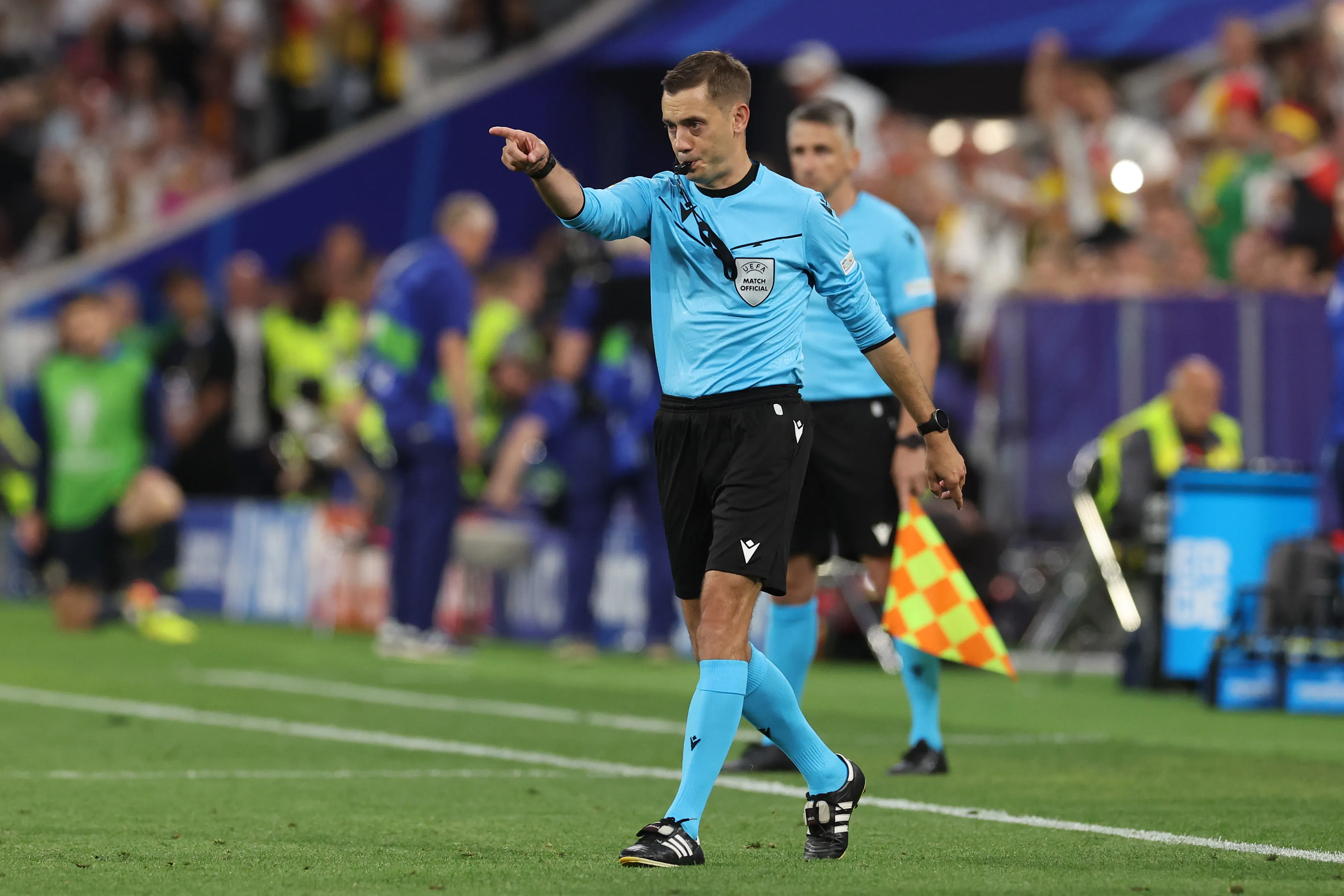Clément Turpin dirigió la Final de Champions del 2022: Real Madrid 1-0 Liverpool (Getty Images)