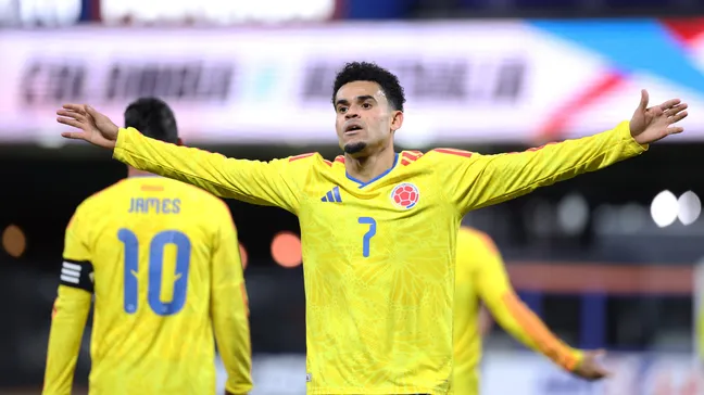 Luis Díaz, una de las banderas de Colombia [Foto: Getty]