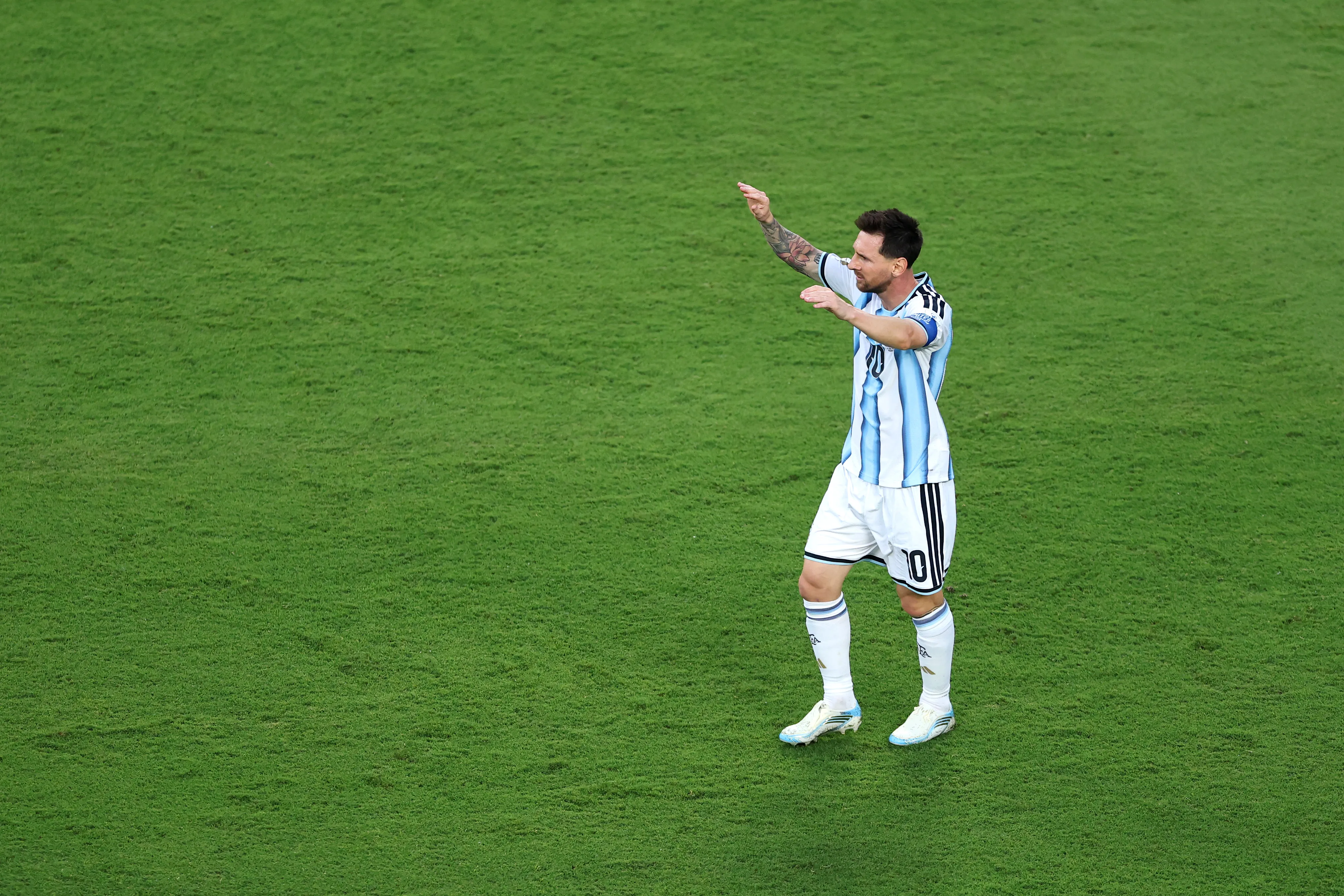 Messi encabeza la lista de anotadores del Mundial [Foto: Getty]