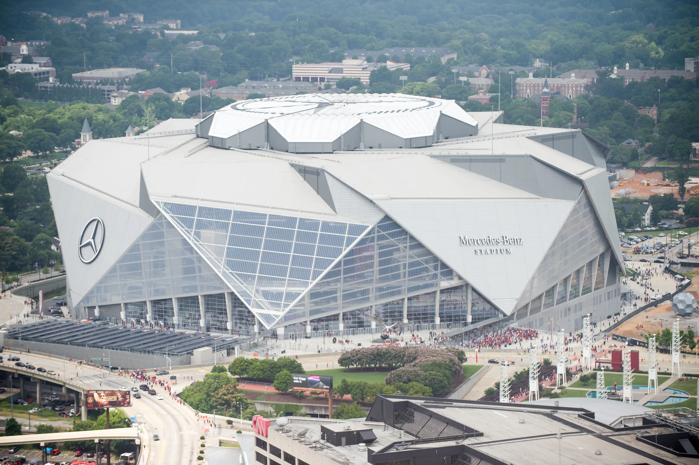 El Mercedes-Benz Stadium de Atlanta espera por el inicio de la Jornada 2 del Mundial 2026 (Getty Images)
