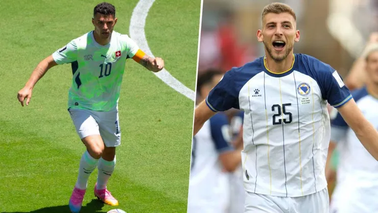 Suiza y Bosnia se enfrentan en el Mundial 2026