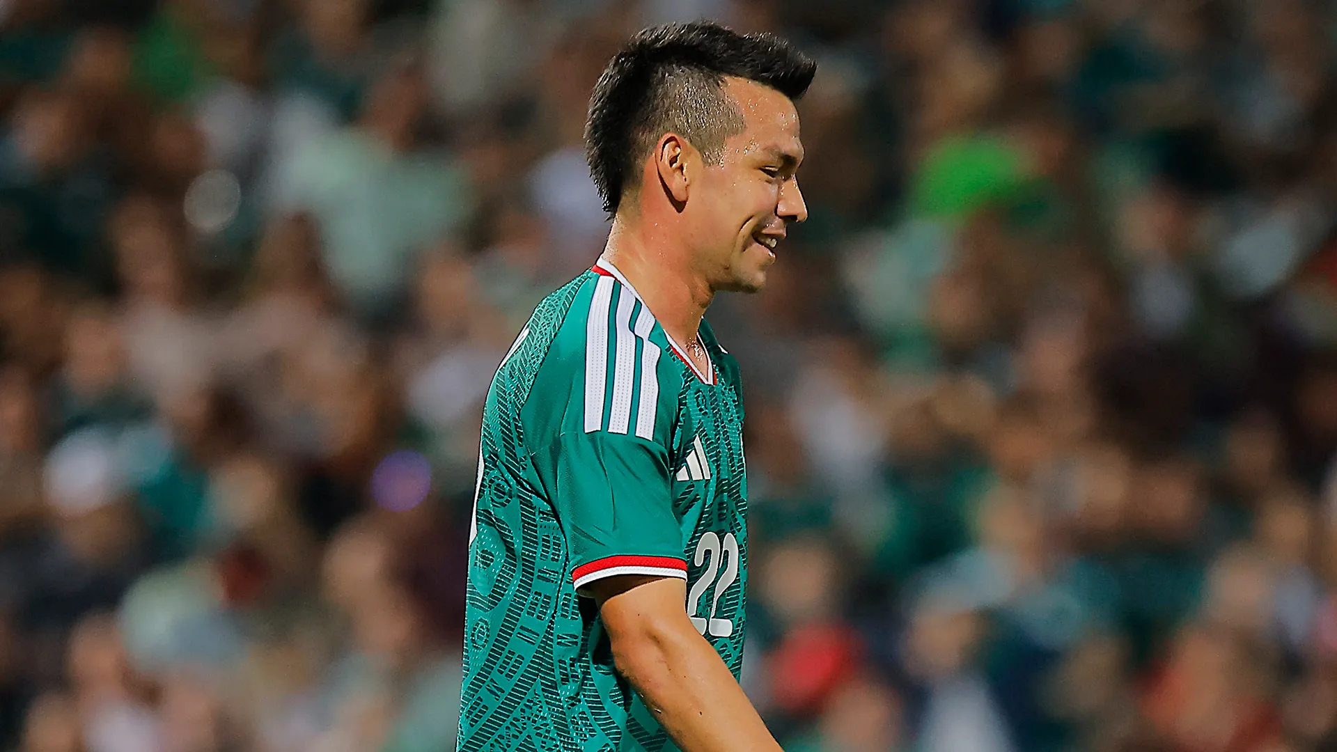 Hirving Lozano jugó ante Uruguay el 15 de noviembre (Getty Images)