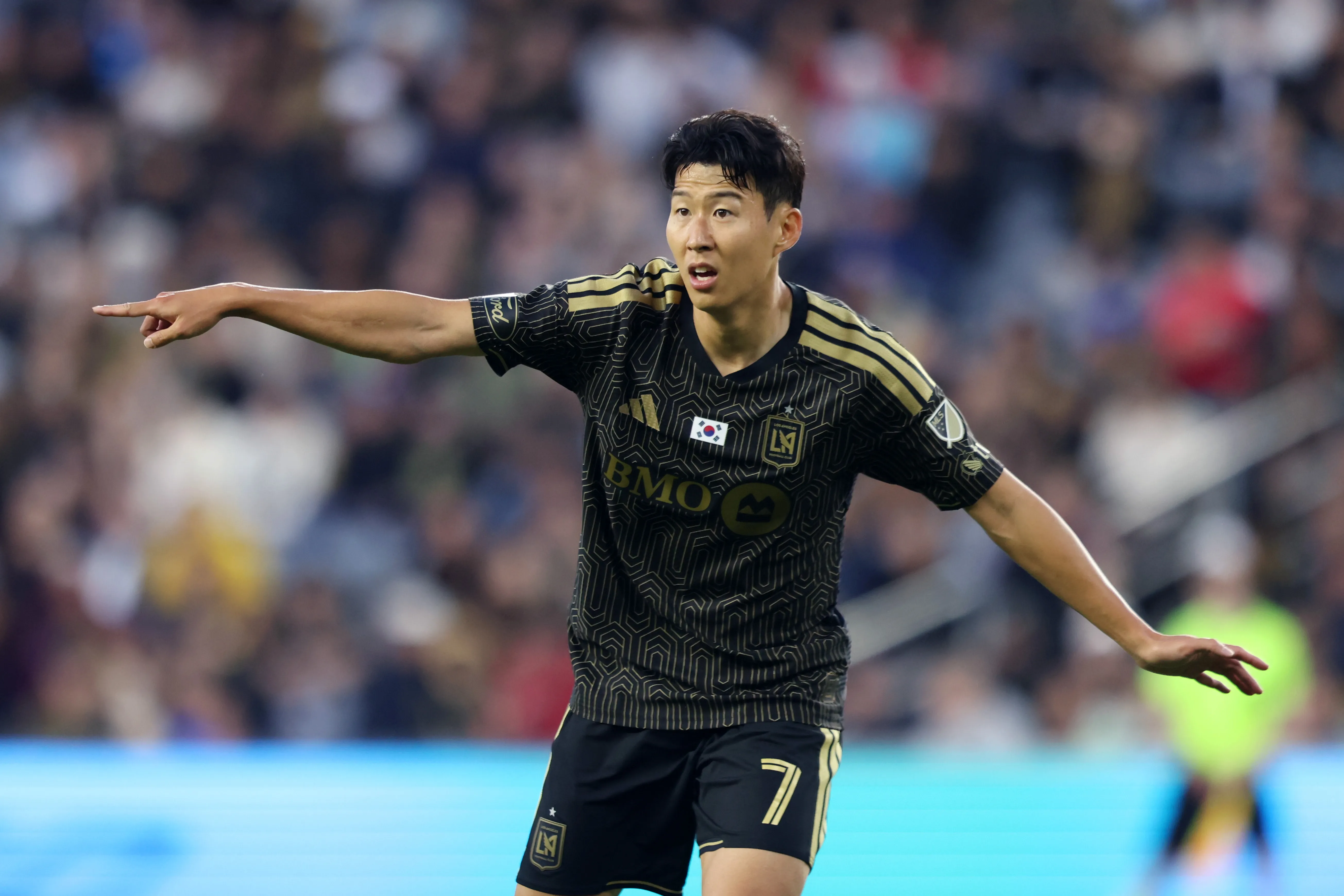Heung-Min Son en actividad con LAFC [foto: Getty Images]