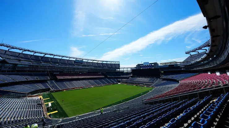 El Estadio de Boston, ubicado en Foxborough