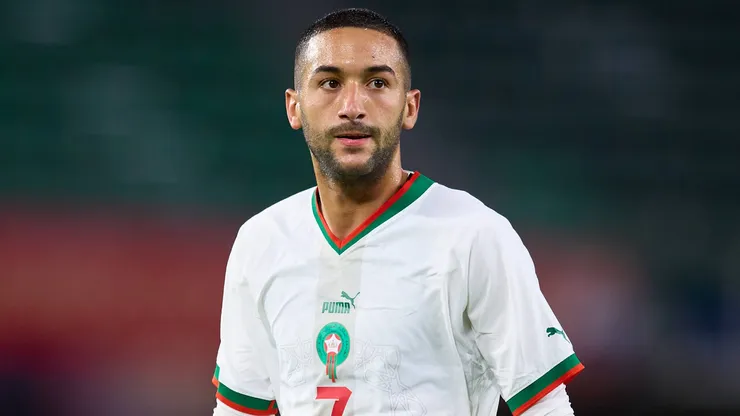 Hakim Ziyech no juega con Marruecos ante Escocia