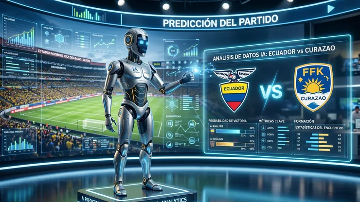 El resultado exacto con IA del Ecuador vs Curazao