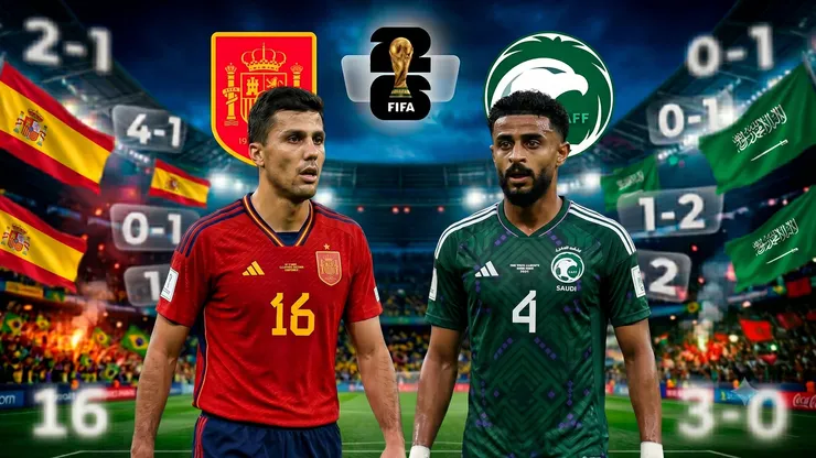 España y Arabia Saudita juegan por la Jornada 2 del Grupo H del Mundial 2026