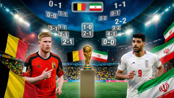 Bélgica e Irán se enfrentan por el Mundial 2026