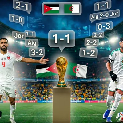 Predicción Mundial 2026: resultado exacto de Jordania vs. Argelia