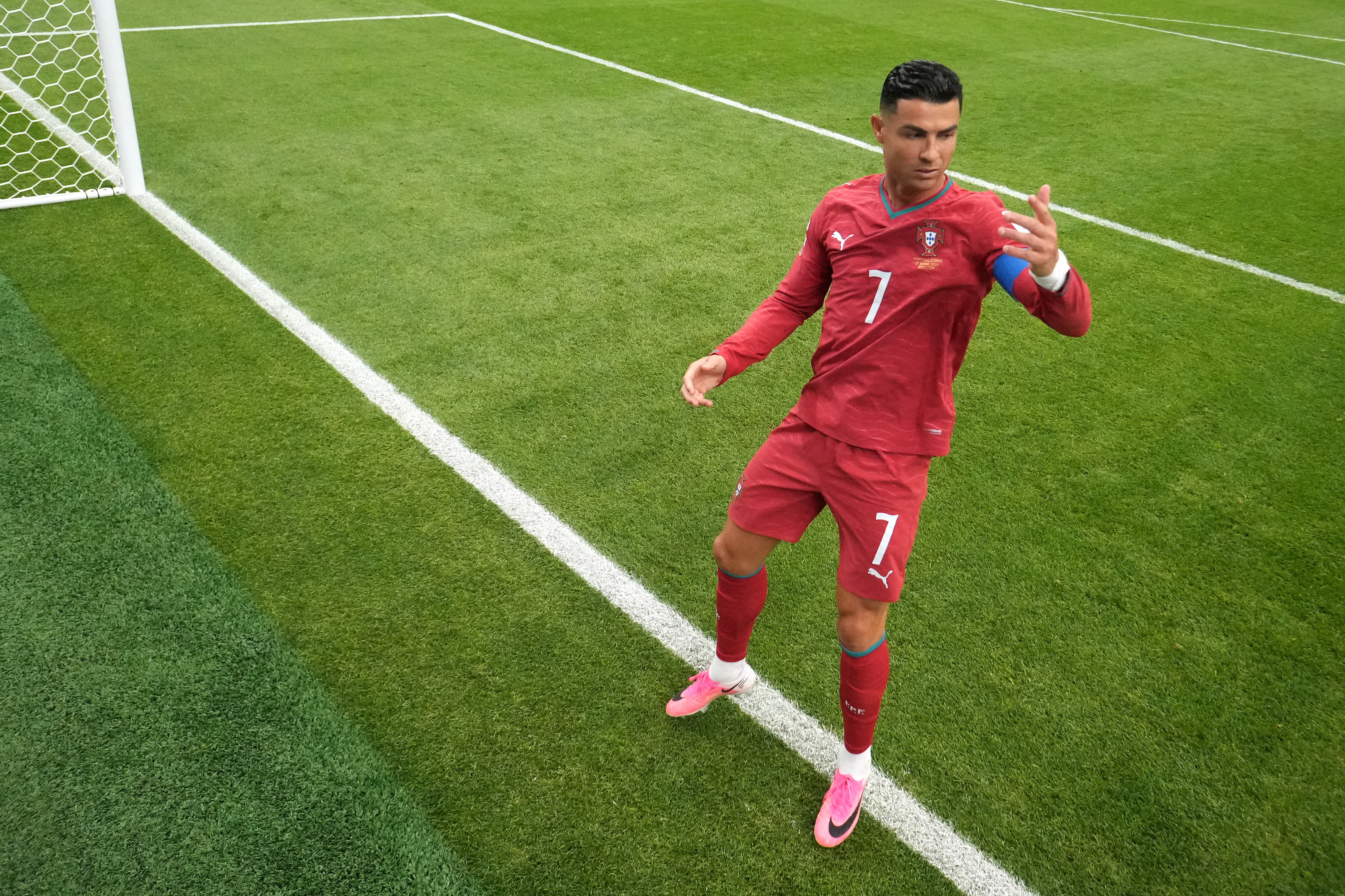 Cristiano Ronaldo quiere su primer gol en el Mundial 2026 (Getty Images)