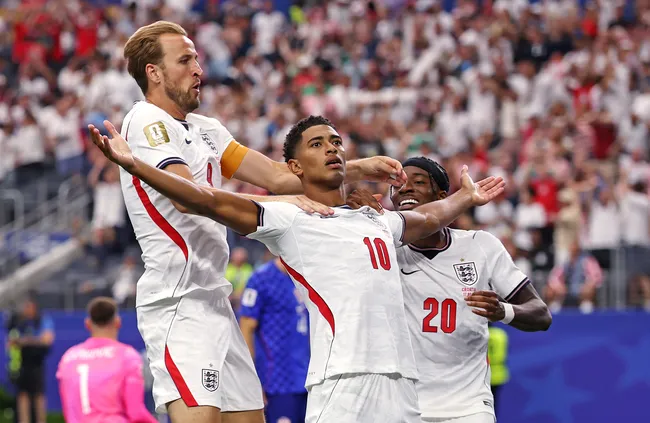 La IA ve como favorita a Inglaterra (Getty Images)