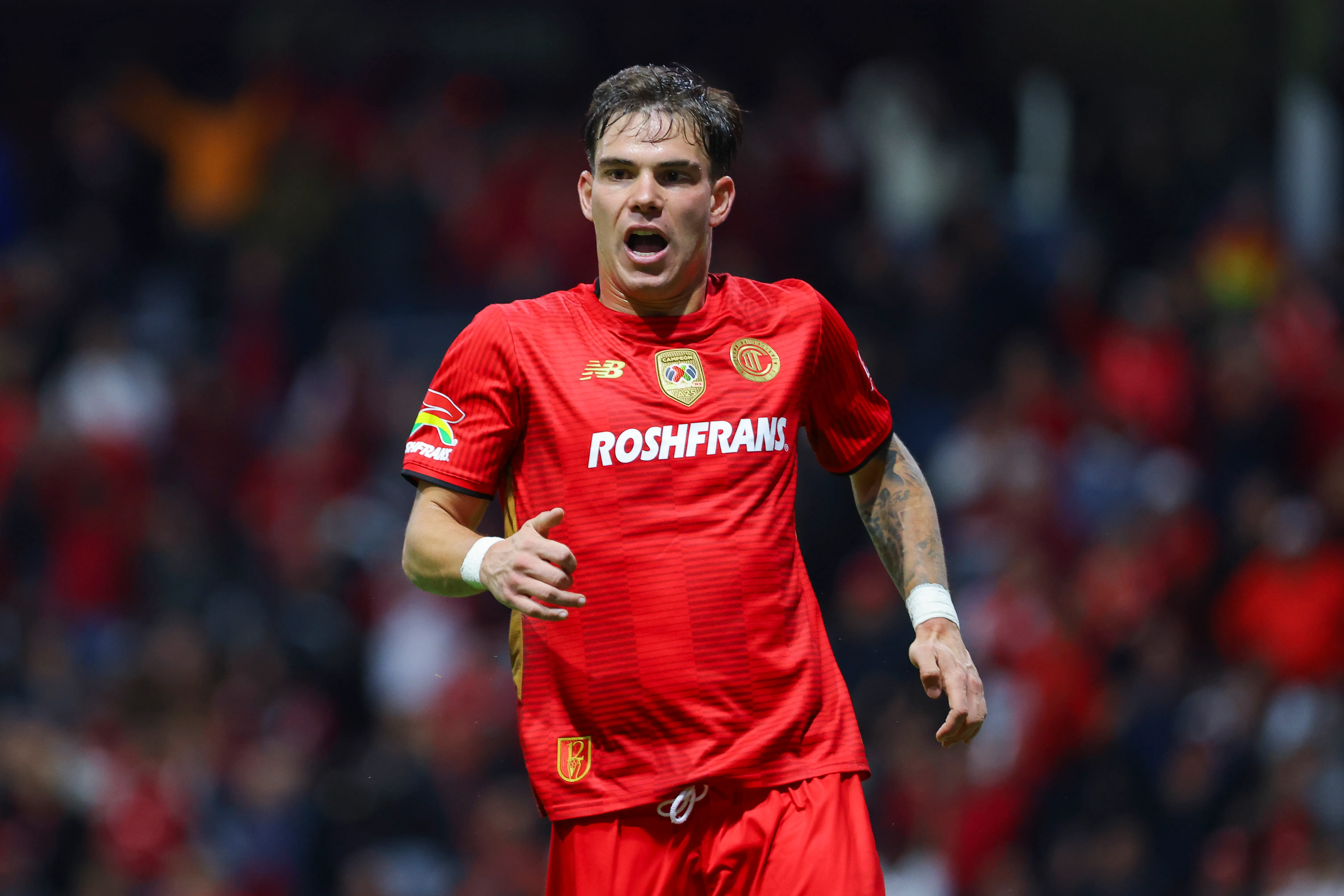 Franco Rossi jugó 14 partidos con Toluca (Getty Images)
