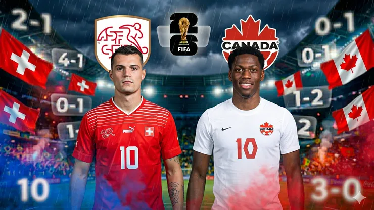 Suiza y Canadá se enfrentan por una nueva jornada de la Copa del Mundo 2026