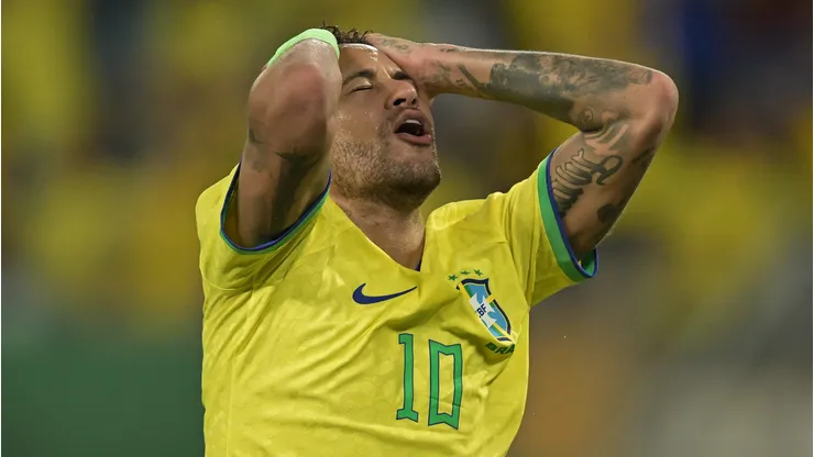 Neymar Jr no salta a la cancha en Miami.