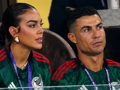 La verdad sobre la foto viral de Cristiano Ronaldo apoyando a México en el Azteca