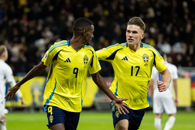 Isak-Gyökeres, la ofensiva que mantiene la ilusión en Suecia (Getty Images)