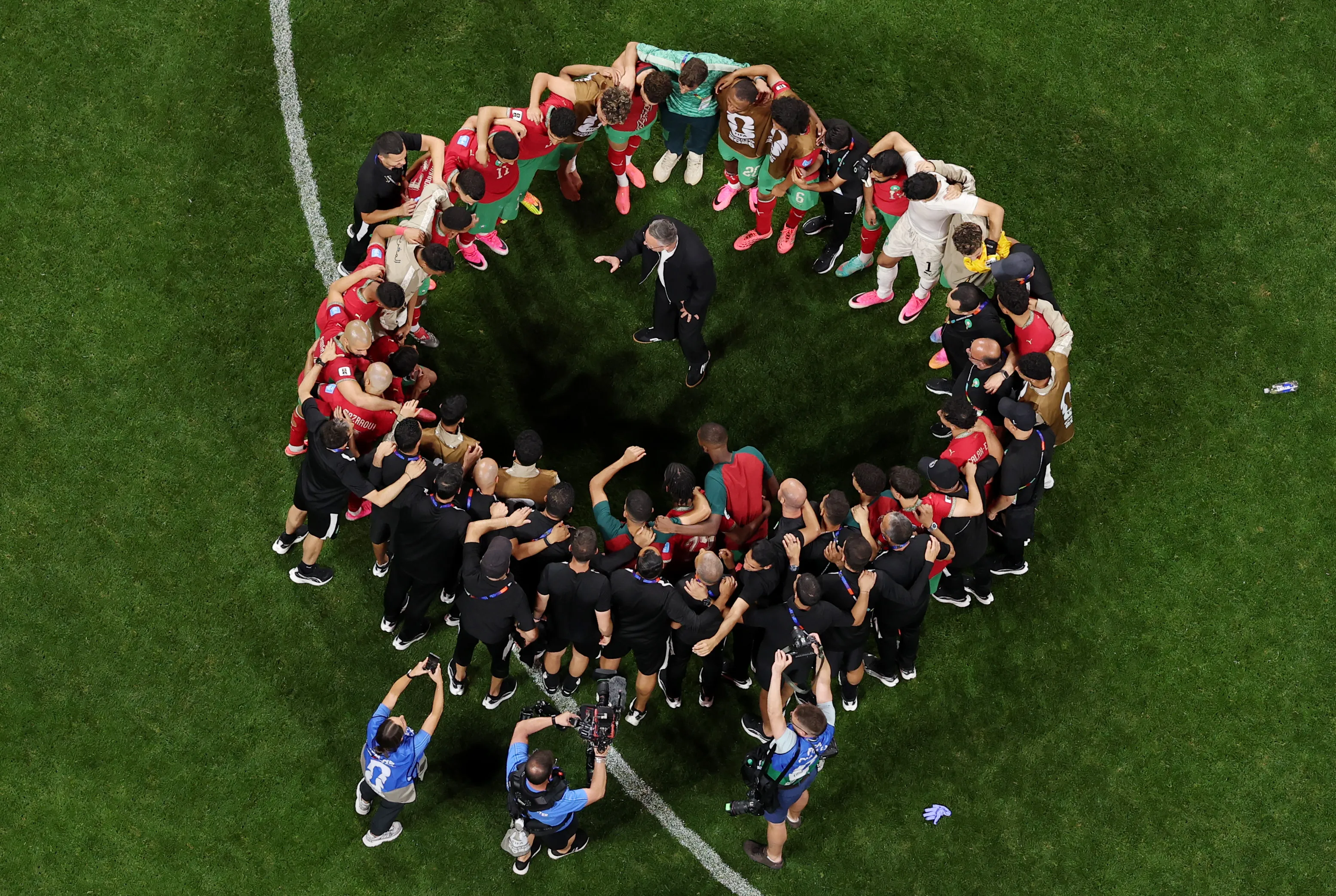 Marruecos se consolida como una de las mejores selecciones del mundo. (Getty Images)